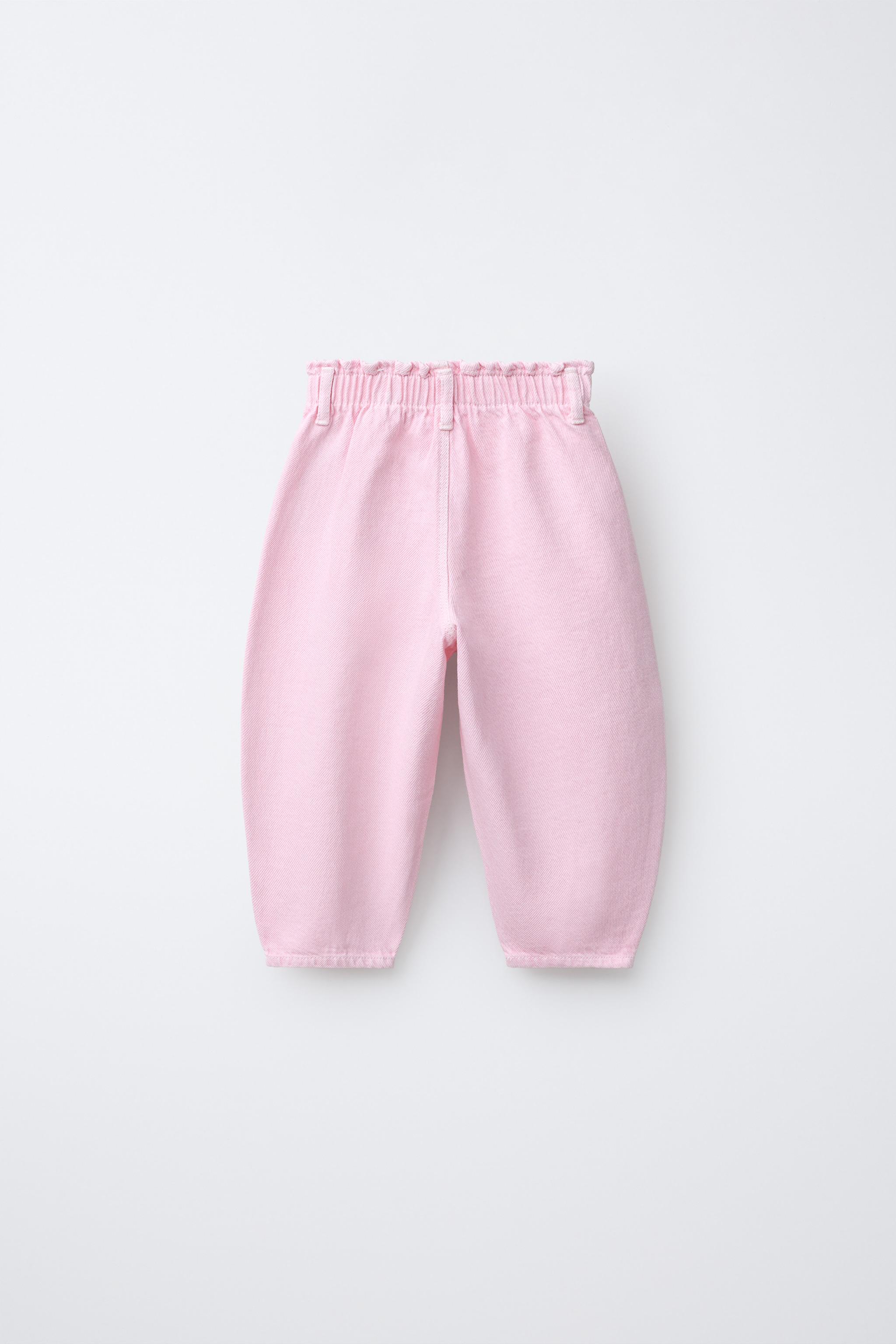 TWILL BAGGY PANTS WITH HEART POCKETS